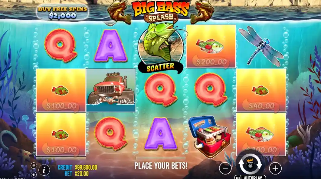 Was ist Big Bass Splash? Spielübersicht